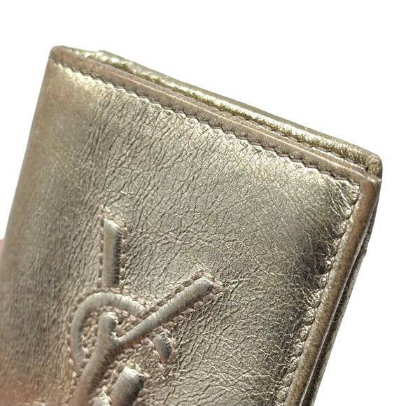 YSL Golden Bifold Wallet - Picture 13 of 13